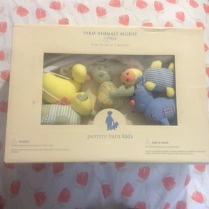 Brand new Pottery Barn Kids Farm Animal Mobile